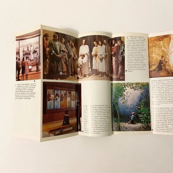 Vintage Temple Square Salt Lake City Discover Utah Guide Brochures Pamphlets - Picture 5 of 12